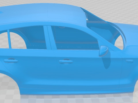 Series 1 5 Doors 2008 Printable Body Car 3D Принт Модель