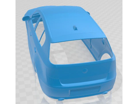 Series 1 5 Doors 2008 Printable Body Car 3D Print Model