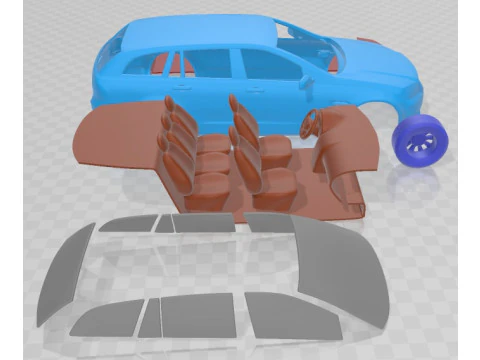 Holden Commodore VE Sportwagon 2012 Printable Car 3D Print Model