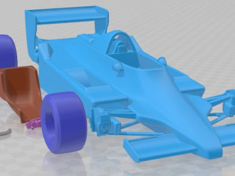Lotus 79 Grand Prix 1978 Printable Car 3D Print Model