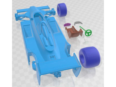 Lotus 79 Grand Prix 1978 Printable Car 3D Print Model