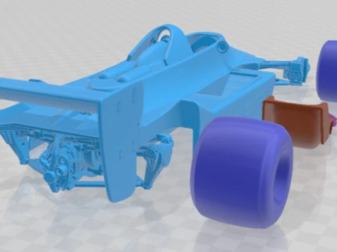 Lotus 79 Grand Prix 1978 Printable Car 3D Print Model