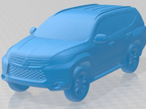 Mitsubishi Pajero Sport TH 2019 Printable Car 3D Print Model