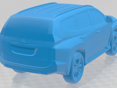 Mitsubishi Pajero Sport TH 2019 Printable Car 3D Print Model