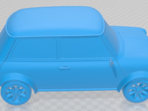 Mini S Classic 2000 Printable Car Modello di stampa 3D