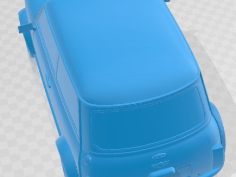 Mini S Classic 2000 Printable Car Modello di stampa 3D
