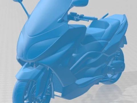 Yamaha T Max 2008 Printable Motorbike 3D Print Model