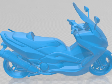 Yamaha T Max 2008 Printable Motorbike Modello di stampa 3D