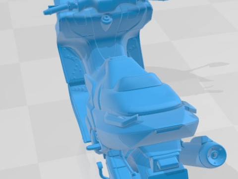 Yamaha T Max 2008 Printable Motorbike Modello di stampa 3D
