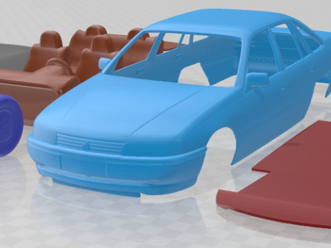 Holden Commodore 1988 Printable Car Modello di stampa 3D