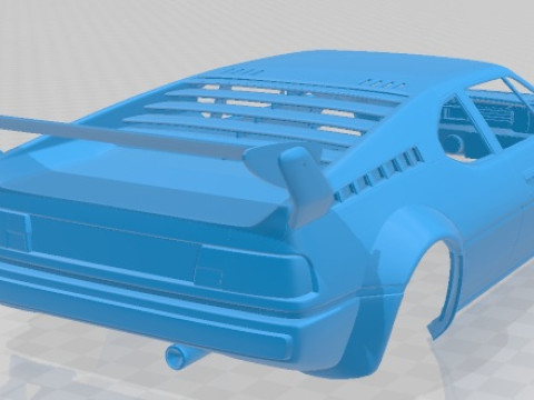 M1 Procar Race Printable Body Car 3D प्रिंट मॉडल