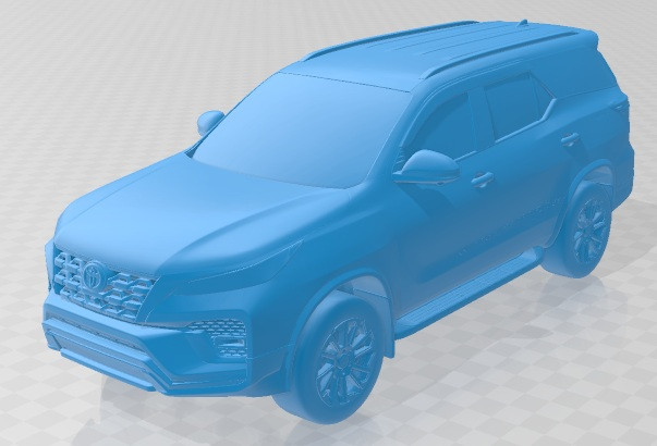 Toyota Fortuner TRD 2021 Printable Car 3D-Druckmodell .c4d .max .obj .3ds .fbx .stl .blend
