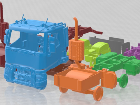 Renault K 430 Printable Truck 3D Принт Модель
