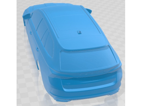 Skoda Octavia RS IV Combi 2020 Printable Body Car 3D Принт Модель