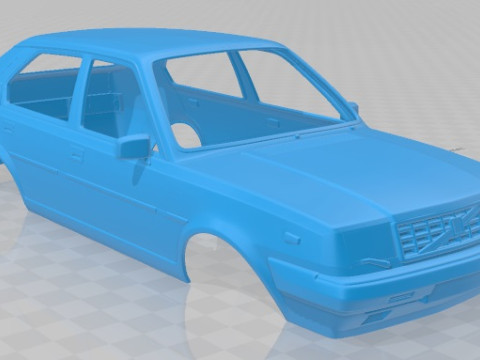Volvo 345 5 Door 1980 Printable Body Car 3D 프린트 모델