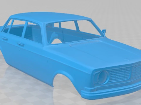 Volvo 144 Sedan 1967 Printable Body Car 3D Print Model