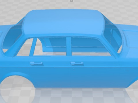 Volvo 144 Sedan 1967 Printable Body Car 3D Принт Модель