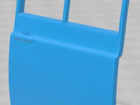 Toyota Hiace 1967 Printable Van 3D Print Model