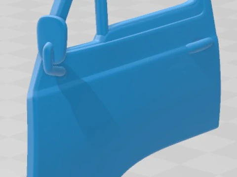 Toyota Hiace 1967 Printable Van 3D Print Model