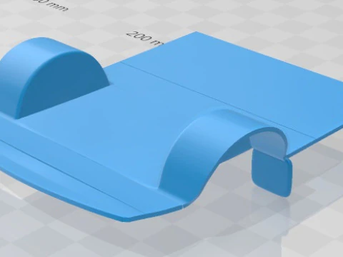 Toyota Hiace 1967 Printable Van 3D Print Model