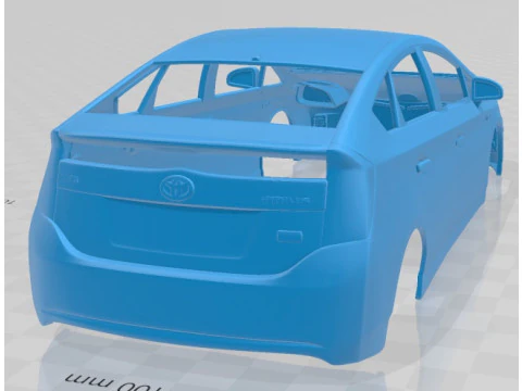 Carrozzeria stampabile Toyota Prius 2010 Modello di stampa 3D