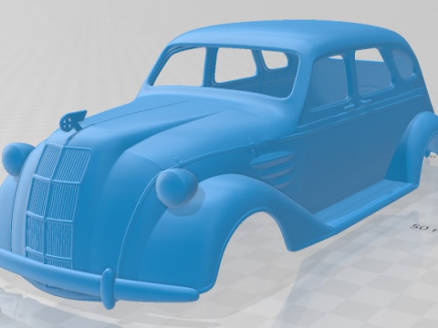 Toyota AA 1940 Printable Body Car 3D Print Model