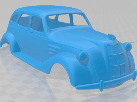 Toyota AA 1940 Printable Body Car 3D Print Model