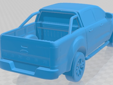 Ranger T6 2011 Printable Car 3D Druckmodell