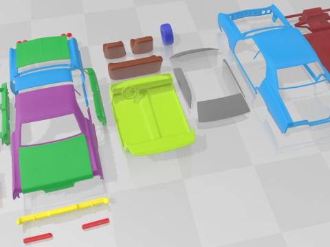 Chevrolet Impala 1967 Printable Car 3D Print Model