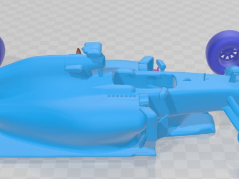 Formula 1 Infiniti 2014 Printable Car 3Dプリントモデル