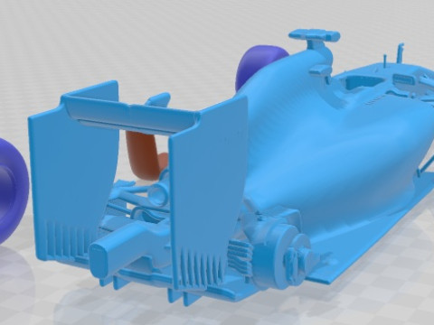 Formula 1 Infiniti 2014 Printable Car 3Dプリントモデル