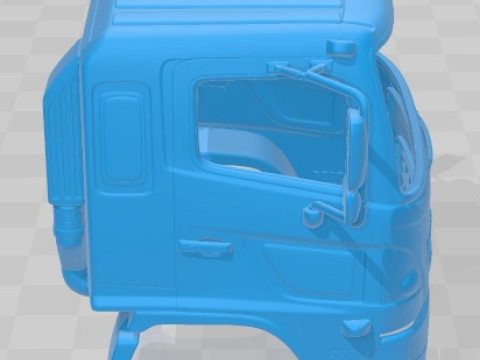 Hino 500 FC 2020 Printable Body Cabin Truck 3Dプリントモデル