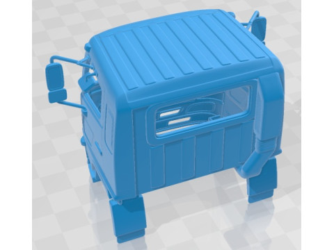 Hino 500 FC 2020 Printable Body Cabin Truck 3Dプリントモデル