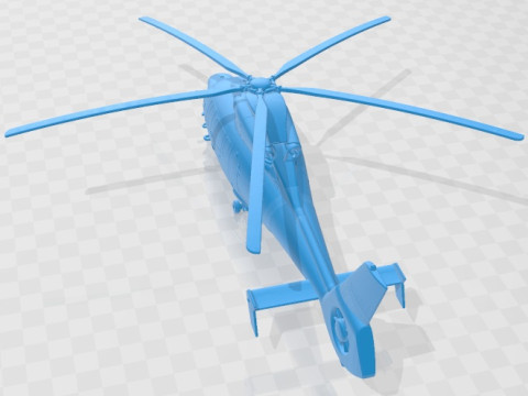 Eurocopter EC 155 Printable Helicopter 3D 打印模型
