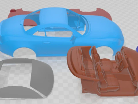 Lexus SC 430 Printable Car 3D Print Model