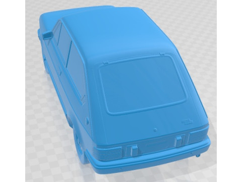 Fiat 147 Printable Car Model do druku 3D