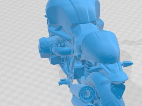 R Nine T 2014 Printable Motorbike Modelo de Impressão 3D