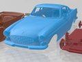 Volvo P1800 1972 Printable Car 3D printmodel