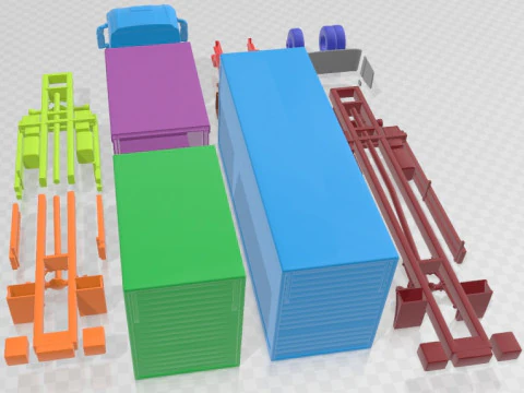 Iveco Eurocargo Truck 2010 Printable 3D Print Model