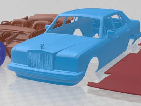 &Eacute;peron Spirit Argent 1980 Modèles 3D en vedette