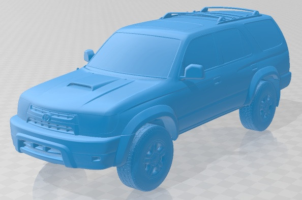 Toyota 4Runner 1999 Printable Car 3D Druckmodell .c4d .max .obj .3ds .fbx .stl .blend
