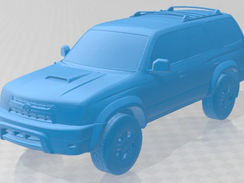 Mobil Cetak Toyota 4Runner 1999 Model Cetak 3D