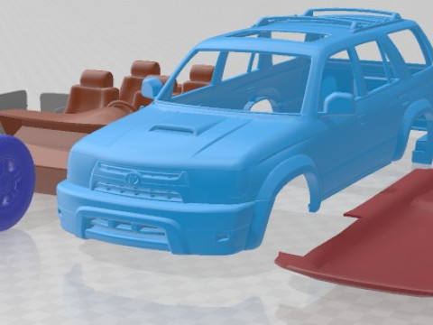 Toyota 4Runner 1999 Printable Car 3D Принт Модель