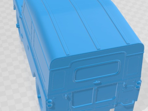 Land Rover Series IIA 88 Pickup 1968 V2 Printable Car 3D Print Model
