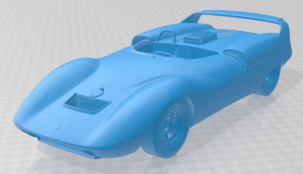De Tomaso P70 2025 Printable Car 3D Print Model .c4d .max .obj .3ds .fbx .stl .blend