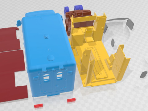 Mercedes Benz Sprinter Ambulance 2011 Printable 3D Print Model