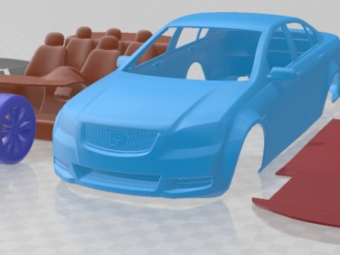 Holden Commodore VE Sedan 2012 Printable Car Modelo de Impressão 3D