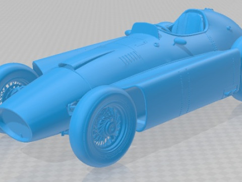 Ferrari D50 1956 Printable Car Modelo de Impressão 3D