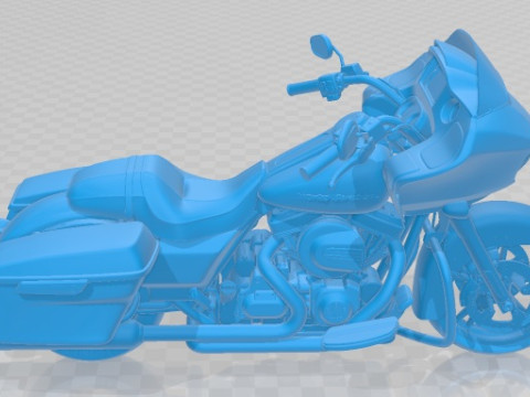 Harley Davidson Road Glide 2015 Printable Motorbike 3D प्रिंट मॉडल