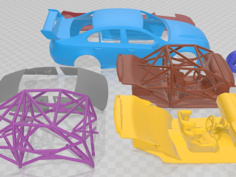 Falcon FG V8 2014 Printable Car Model do druku 3D